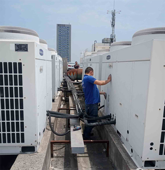 庄浪中央空调制热和不制冷系统维修方法